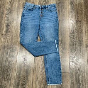 LC Lauren Conrad Light Blue Skinny Jeans